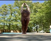 Sunshine, fresh air and nude yoga by the pool?? from goddess sunshine fresh onlyfans movies