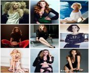 Pick 4 for an orgy. [Rachel Mcadams, Amy Adams, Charlize Theron, Rachel Weisz, Jessica Chastain, Jennifer Connelly, Naomi Watts, Diane Kruger, and Penelope Cruz] from penelope cruz nude debut remastered and