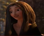 In Brave (2012), Merida&#39;s mom, Queen Elinor, turns into a bear. Upon returning to her human form, she is standing nude with her hair down. This scene is making many women (most notably lesbians) to choose bear over a man from bear ki a