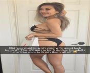 She&#39;ll be fine, she&#39;s much more passionate during sex when she&#39;s not fucking your 5 incher! ? [More Hot Cuck Captions on Snapchat @NSFW_captions??]!! from lavanya tripati sex imagesntiysexvideosthiya shetty xxx fucking