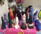 The whole Bad Dragon family after a good bath. A much needed family photo. from nudes forbitt family photo