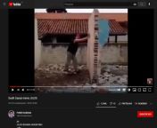 Dude takes a video of someone getting crushed to death, makes jojo joke video out of it (not recomended to actualy watch the video) from 연애혁명 야짤 with sex video com