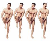 Flula Borg and his &#39;lego brick&#39; series of pics for his calendar from flula borg naked uncenso