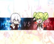 Rock-Paper-Scissors deathmatch: TeRiRi vs Evil Ruler Ai Chan! Loser gets lewded, so pick your bets bois from hebe chan 63