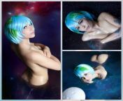 Taking a bath in the universe... (Earth-Chan by Gunaretta) from 155 chan hebe res cum 303