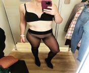 Wi[f]e went shopping in seamless pantyhose ?? from rita in seamless pantyhose