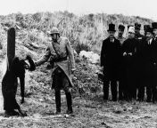 [History] The execution of accused spy Mata Hari (Margaretha MacLeod), Vincennes, Paris, France, October 15, 1917 from mata hausa