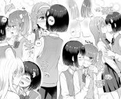 Kissing training [After Kissing Many Girls, I Became a Yuri Kisser... ] from younger kissing boob
