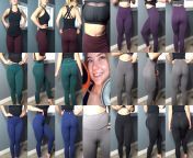 Madi ASMR in yoga pants from asmr yoga try on haul ❤ my favorite outfits 124 leyna inu