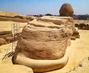 Egypts Sphinx has a tail from anteel el mahalla egypt s