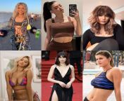 Blonde(Alissa Violet and Selena Gomez) Black hair (Dixie Damelio and Ana de Armas) and Brunette (Talia Mar and Alexandra Daddario) pairs: 1. A double blowjob with a cum kiss between the girls 2. One rides face one rides cock, creampie one 3. Side by side from selena gomez tied and gagged telugu anchor anasuya