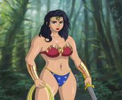 Wander Woman [Justice League DC](hathor_lewds) from wander woman toon