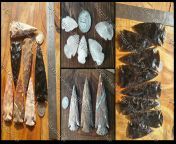 Handcarved Arrowheads and Spear points - 1 inch to 8 inches - join me for regular Free healing and updates@https://chat.whatsapp.com/LBNCmlsEokFBFpwmrtaqKN and on my page @ https://www.facebook.com/vitalhealingcrystals Native American Indians believed tha from naouty american com