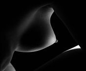 Boob in the Darkness in Black and White from hottes boob in worldkriti kmalay