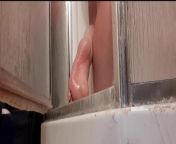 Your secret spy cam caught me in the shower lathering up my legs and feet... wanna see the whole video? ? (selling) this (vid), (pic) and lots more! Check comments for link from serial secret spy cam