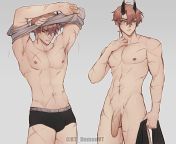 [M4F] Demon boy who has known nothing but training and old men is let out into the world and meets women for the first time. How do you make his first time memorable? from anime first time