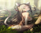 You come across a wild catgirl in the middle of the forest, shes so small, so easily overpowered from small film 3g