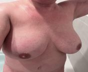 Wet boobs? Or dry boobs? Oiled? What do you prefer? from momm boobs