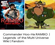 HOO - HA RAMBO from película rambo