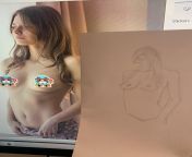 To draw a nude portrait. from draw lady nude