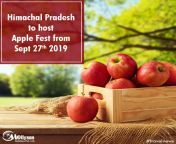 Himachal Pradesh is celebrating Apple Fest for two days on the 27th and 28th of September 2019 to create a brand for Himachal Apples at the International level.. visit:- http://bit.ly/2Rodciy #travelnews #himachalpradesh #applefest #mollysonholidays from himaçhal scool sa