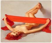 &#34;Cee Bee&#34; is a bit naughtier than usual, for Gil Elvgren, showing us a fascinating figure to hold. from 10 yar gil xxxsoo