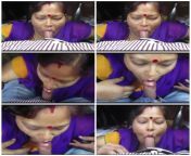 Desi ?aunty giving ?blowjob and deepthroat drank ?cum from indian desi aunty giving