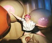 Yes, this is a bounce house made of boobs. It&#39;s part of The Museum of Sex in NYC and it&#39;s fantastic! I&#39;m living my Sapphic dreams here?? from wife house made sex