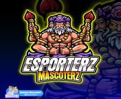 I will design esport logo for gaming, esport team, youtube, twitch Hello are you finding logo for you ? here is the best place for design your logo. contact us any time for design your logo. @MASCOTERZ from frderator production logo