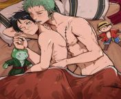 [One Piece] ZoLu Cuddles (By @HereYnd) ?? &#124; ZoLu from zolu