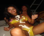 Sunny Darling all creamed up in Bikini from sunny leon all bf xx