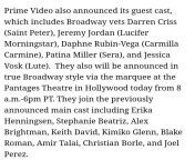Don&#39;t know if yall heard, but Darren Criss is going to be in Hazbin Hotel from htmd preparation
