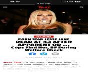 Porn Star Jesse Jane Dead at 43 After Apparent Overdose with Boyfriend from jesse jane blackmail full movie 3gp