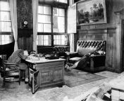 Deputy Mayor Dr. Ernst Kurt Lisso, his wife Renate Stephanie, in chair, and their daughter Regina Lisso after committing suicide by cyanide in the Leipzig New Town Hall to avoid capture by US troops. April 18, 1945 from desi wife nude video capture by hubb