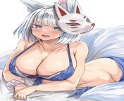 Kaga waiting for Commander to come to bed for a good nights rest. from 3gp smite irani good figer s