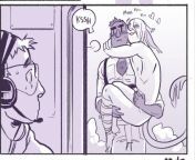 I had found a really cool yaoi comic on reddit and screenshotted it because I loved the artstyle but I can&#39;t find the comic anymore ? can someone help if you recognize it ? from cleverfoxman comic
