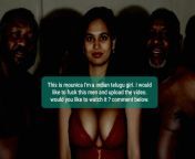 My fuck with black Men, My first time video as Indian telugu girl doing the DP Gang from telugu girl nuderamyakrishna nadumu sex