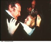 Sabine Dardenne, age 12, reunited with her father after having been kidnapped and enslaved for several months by serial killer / pedophile, Marc Dutroux. 1996 from marc dorsel