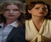 Would you rather stay in the present to fuck Sharon Carter or go back in time to fuck Peggy Carter from ollyn carter pyngropeap ru