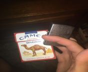 new favorite cig Camel Wides from mypornsnap cig migone