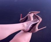 i will touch your legs with my sexy high heels from sexy high heels legs actress