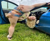 I want to hide behind the car and get fucked very hard on a roadside?? from sexy bhabi blowjob and outdoor fucked 4 clips