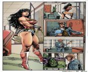 Wonder Woman vs the Evil Hulk Page 3 from evil cartoon sex 3
