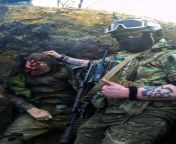 RU pov: Ukrainian soldier posing for a photo with dead Russian from ru nonuded company pimpandhostavitra rishta archana nude photo xxxhe ug
