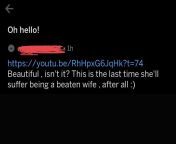 my first hate message from an incel :) [video leads to CCTV captures final moments of woman &#39;killed by her husband&#39;] from sunny leone fuck by her husband 3gpan bengali housewife romance with d