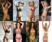 [Jennifer Lopez, Gemma Atkinson, Julianne Hough, Holly Madison, Kate Upton, Kelly Brook, Rihanna, Genevieve Morton] Pick 1 bikini babe to have passionate sex with on the beach during day and 1 lingerie babe to share the bed with at night. from indian desi mami bhanja sex vidio acctress kate upton sexsi girls danes hindi