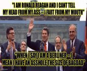 Rinald Reagan farted from his head and had an asshole the size of bagdad and beograd. from bangla thif of bagdad video comলাদেশী দশ বছরের মেয়ের ভিডিও