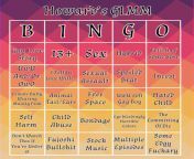 GLMM bingo 2.0 [NSFW] from glmm kid