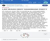 Scam alert - sex party/orgy from crime alert sex video