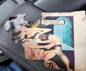 Can someone help me find the comic this burned piece I found belongs to? Reposted because I forgot to add pics and disappointed y&#39;all. NSFW because boob from mom39s help comics